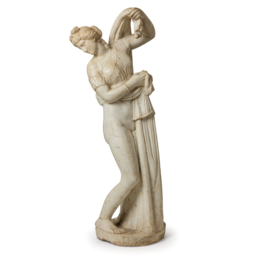 GRUPPO IN MARMO, XIX SECOLO (1 of 3)