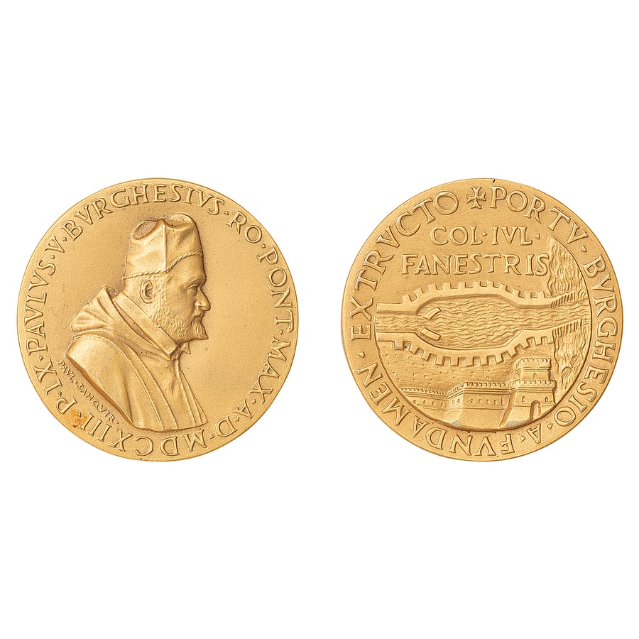 MEDAGLIE ITALIANE. RIPRODUZIONE COMMEMORATIVA IN ORO (1 of 1)