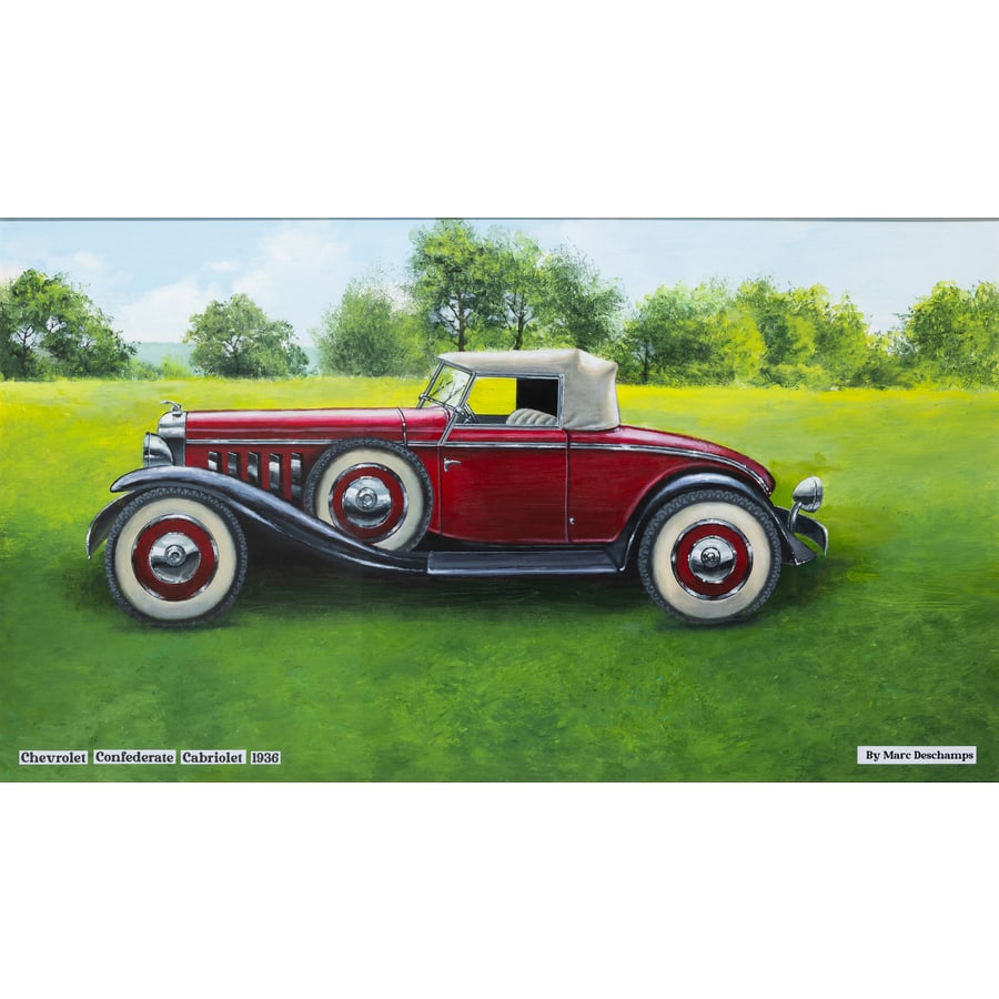 'Chevrolet Confederate Cabriolet, 1936' (1 of 2)
