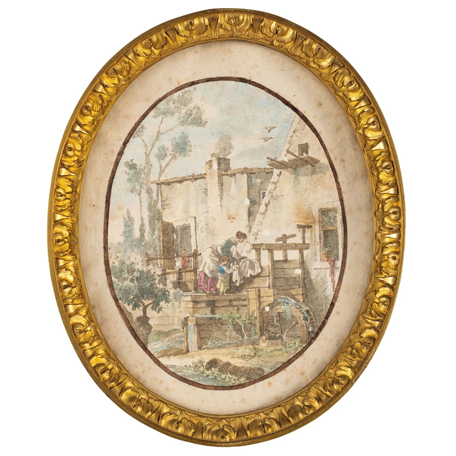 COPPIA DI CORNICI IN BRONZO DORATO, XIX SECOLO (1 of 4)