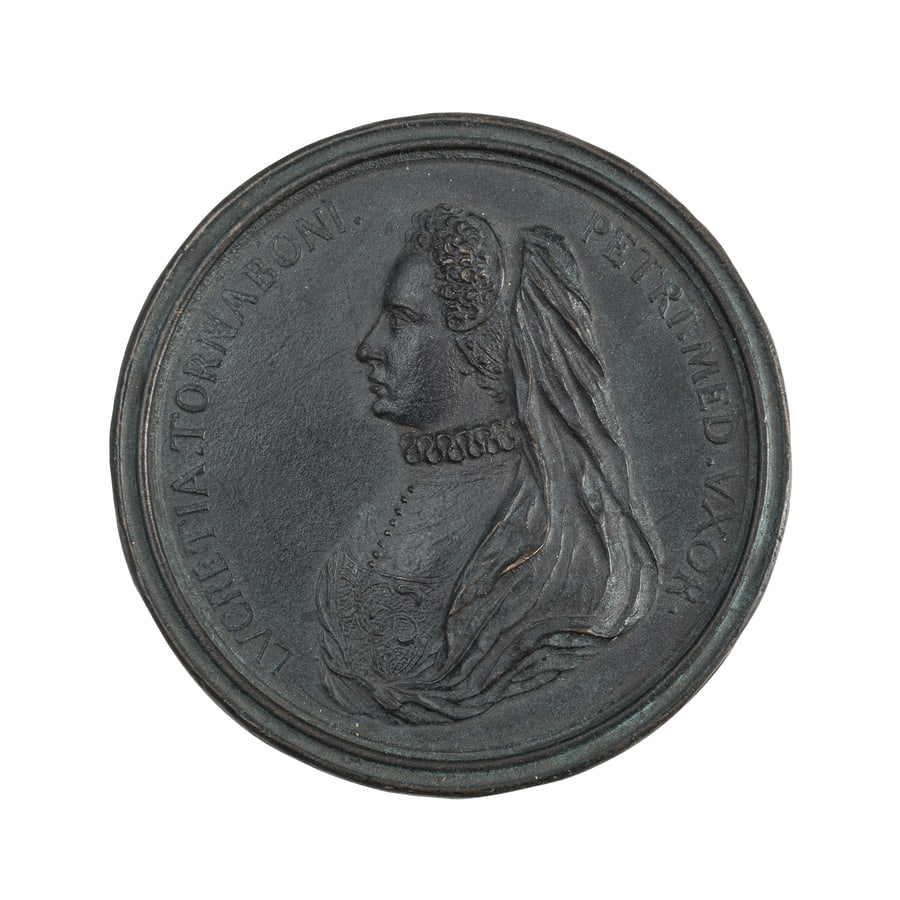 MEDAGLIE ITALIANE. LUCREZIA TORNABUONI (1425-1482) (1 of 2)