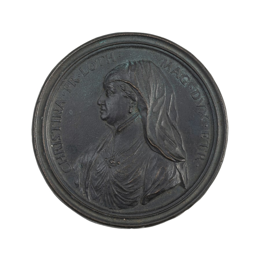MEDAGLIE ITALIANE. CRISTINA DI LORENA (1565-1637) (1 of 2)