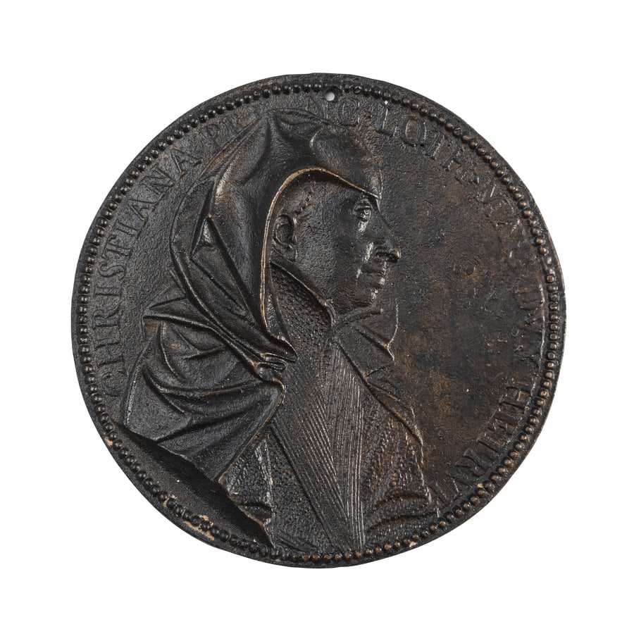 MEDAGLIE ITALIANE. CRISTINA DI LORENA (1565-1637) (1 of 2)