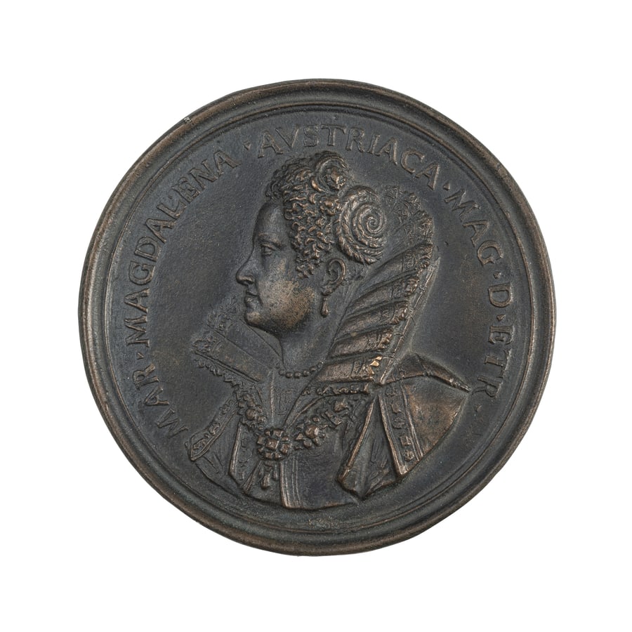 MEDAGLIE ITALIANE. MARIA MADDALENA D'AUSTRIA (1 of 2)