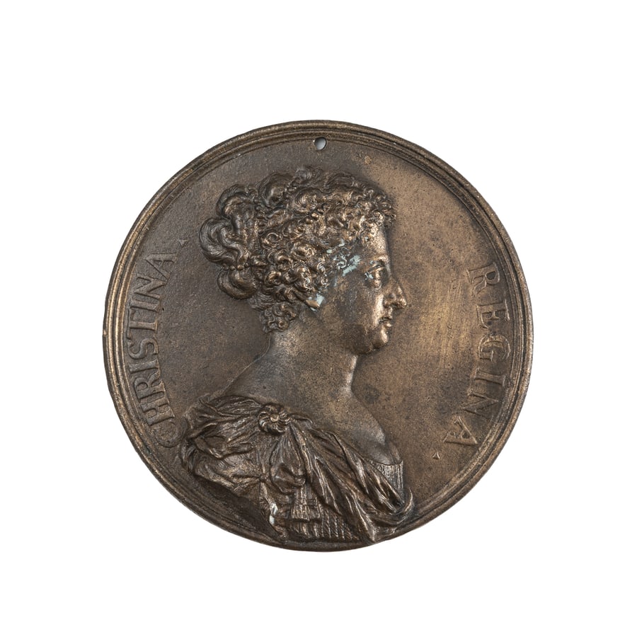 MEDAGLIE ITALIANE. CRISTINA DI SVEZIA (1626-1689) (1 of 2)