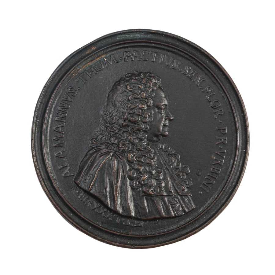 MEDAGLIE ITALIANE. ALAMANNO TOMMASO PAZZI (1647-1735) (1 of 2)