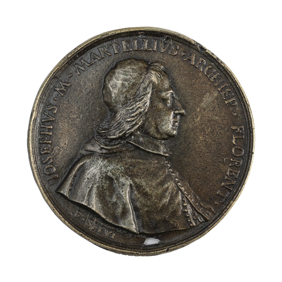 MEDAGLIE ITALIANE. GIUSEPPE MARIA MARTELLI (1678-1741) (1 of 2)