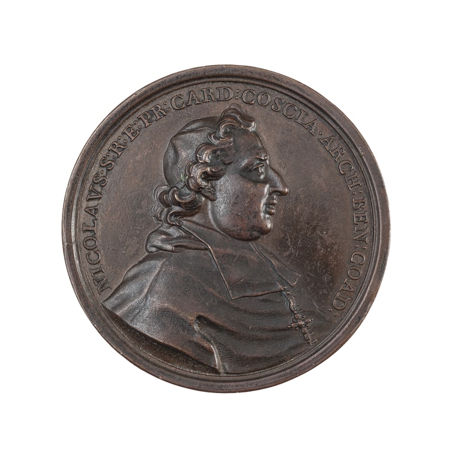 MEDAGLIE ITALIANE. NICCOLO' COSCIA (1682-1755) (1 of 2)