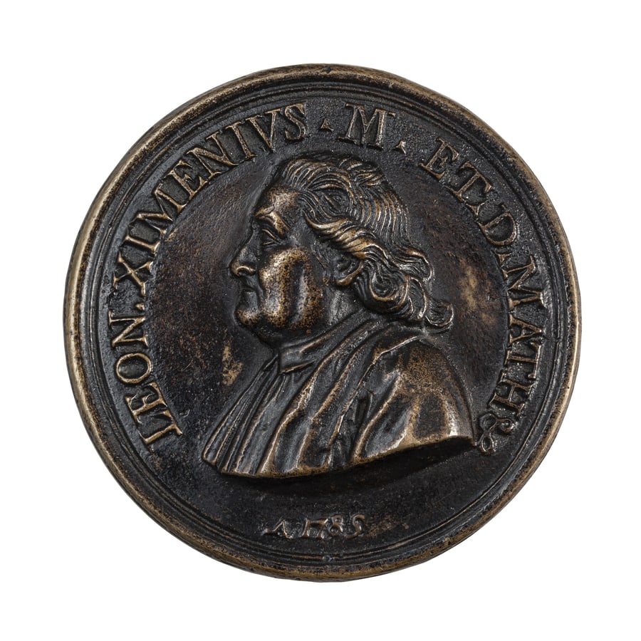 MEDAGLIE ITALIANE. LEONARDO XIMENES (1716-1786) (1 of 2)