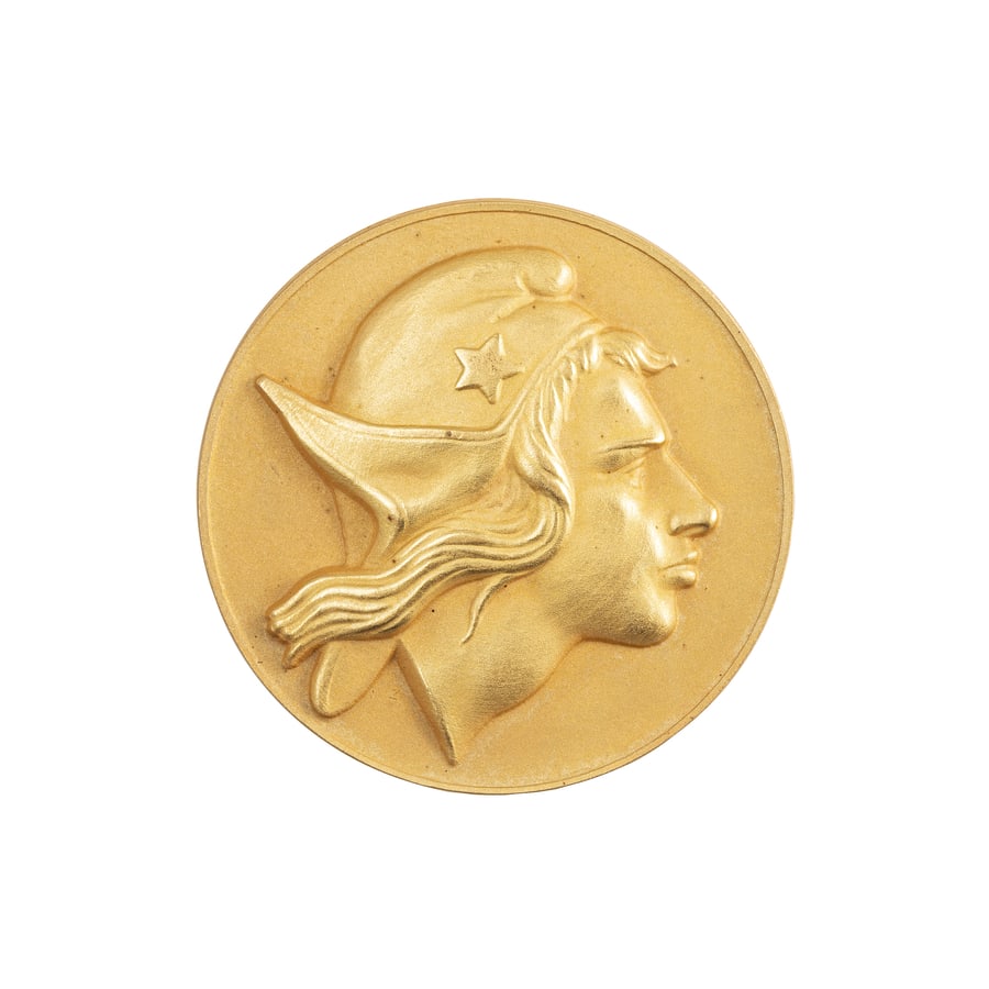 MEDAGLIE ITALIANE. MEDAGLIA DI BENEMERENZA DELLA CASSA (1 of 2)