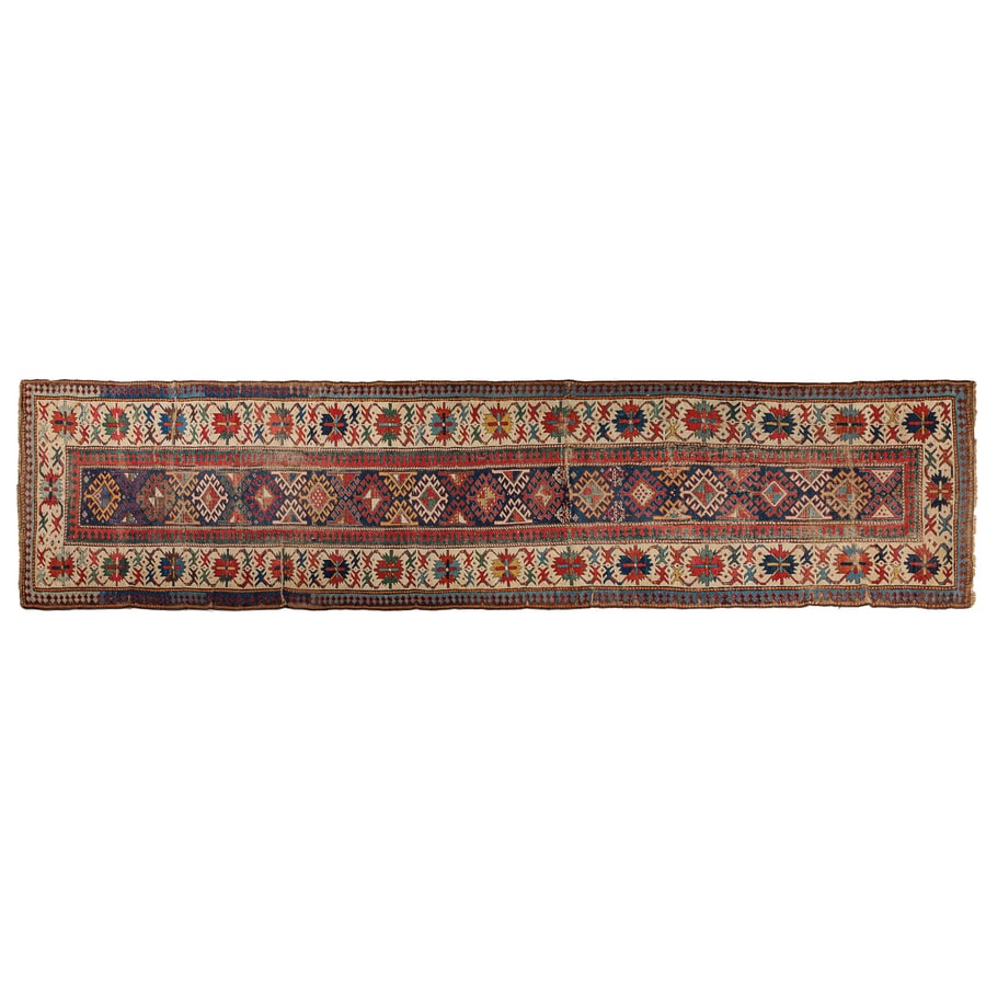 DUE PASSATOIE CAUCASICHE, CIRCA 1870/1900 (2) (1 of 6)
