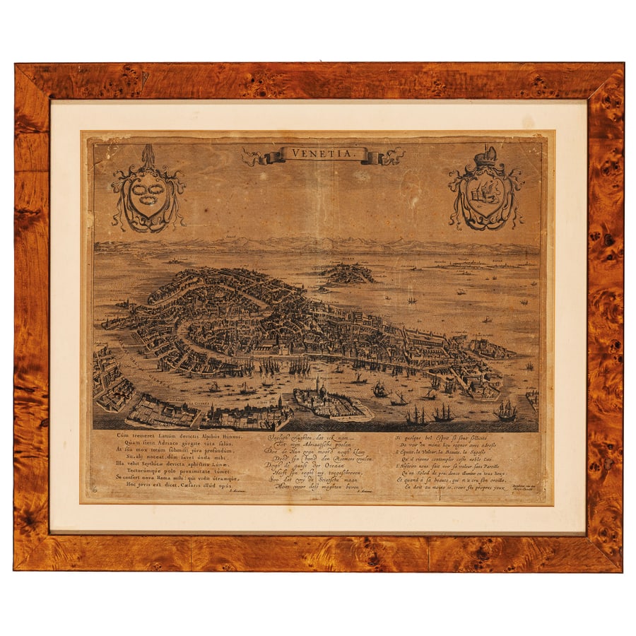 [VENEZIA] HOEYE, Rombout van den (1622-1671). Venetia. (1 of 2)