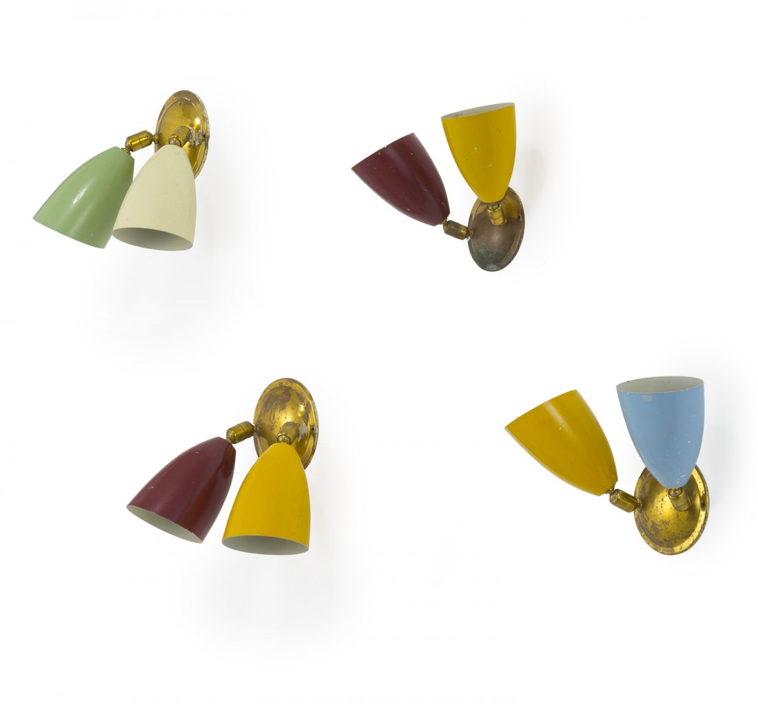 FOUR ITALIAN WALL LAMPS (4) (1 of 1)