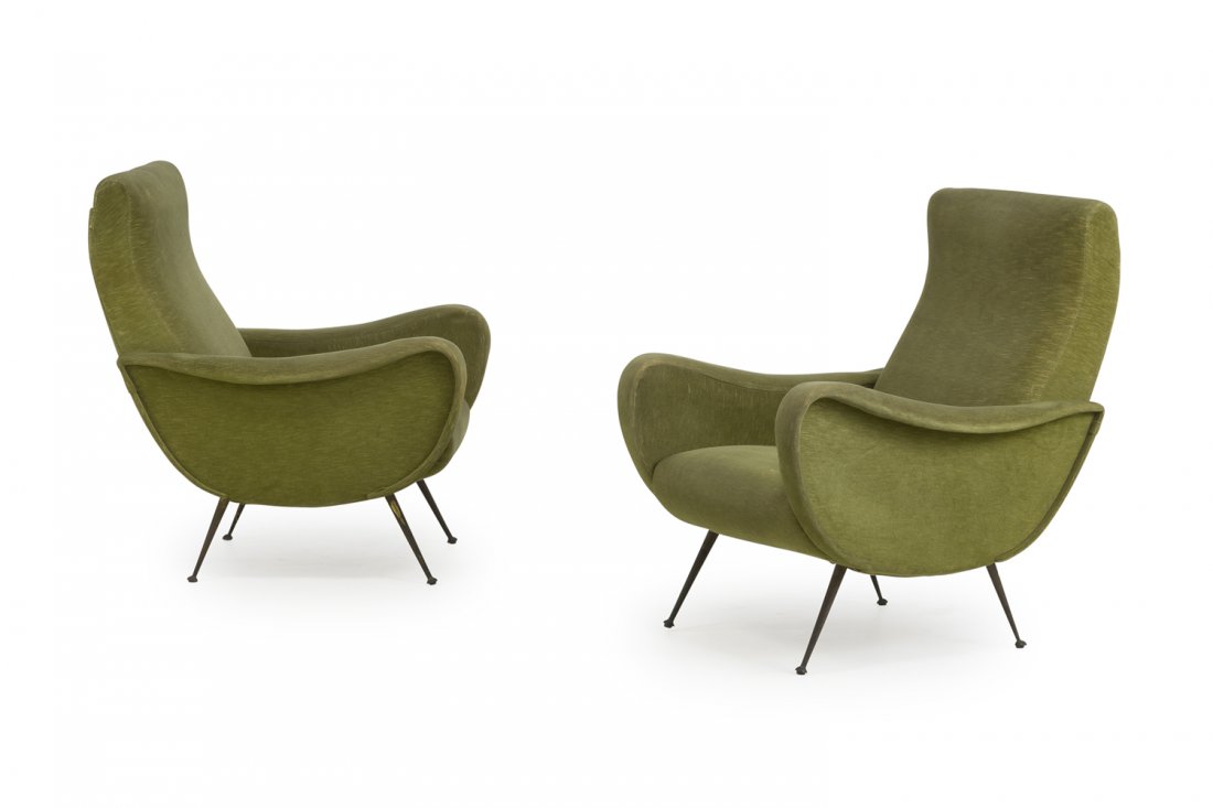 A PAIR OF ITALIAN ARMCHAIRS (2) (1 of 1)