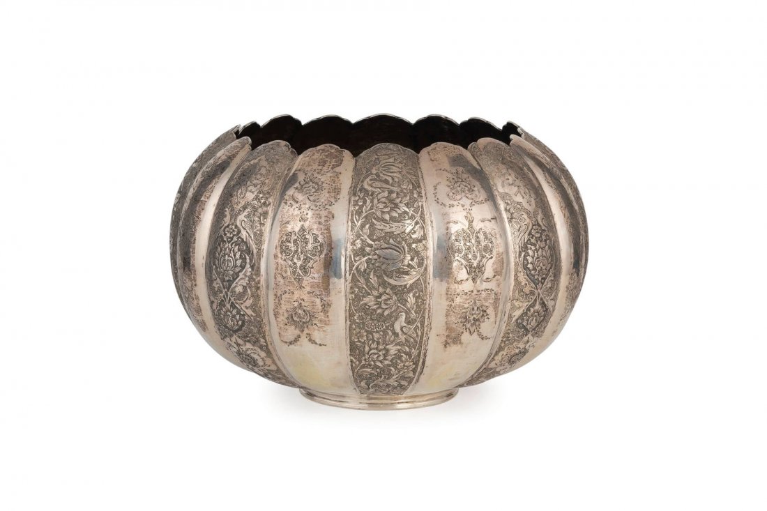 BOWL IN ARGENTO, ARTE ORIENTALE, XX SECOLO (1 of 1)