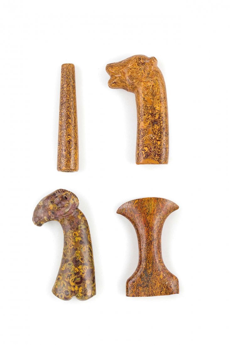 QUATTRO FRAMMENTI IN MARMI DIVERSI, XIX SECOLO (1 of 1)