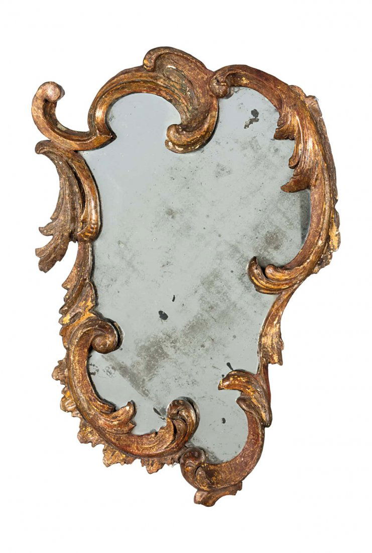 SPECCHIERA IN LEGNO INTAGLIATO E LACCATO, XVIII-XIX (1 of 1)