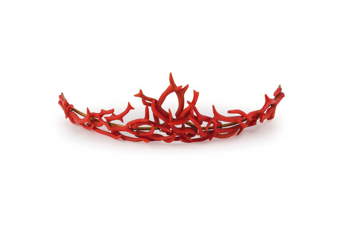 CORONA DI SPINE IN CORALLO, XIX-XX SECOLO (1 of 1)