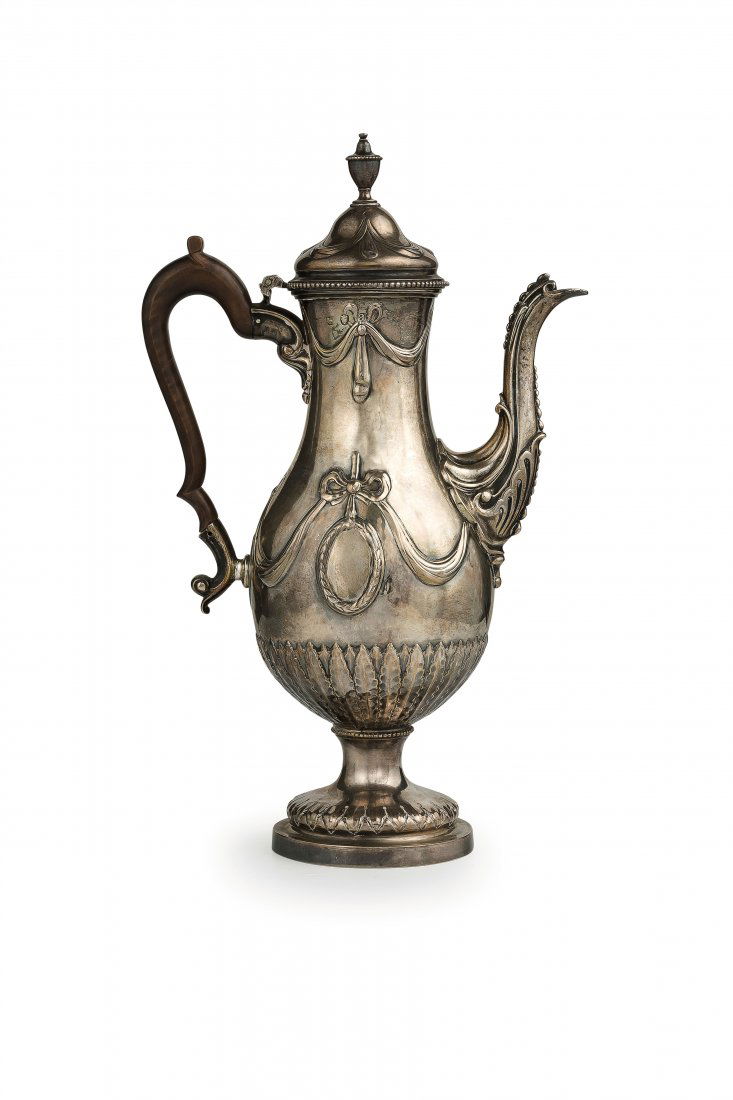 CAFFETTIERA IN ARGENTO, LONDRA, 1776 (1 of 1)