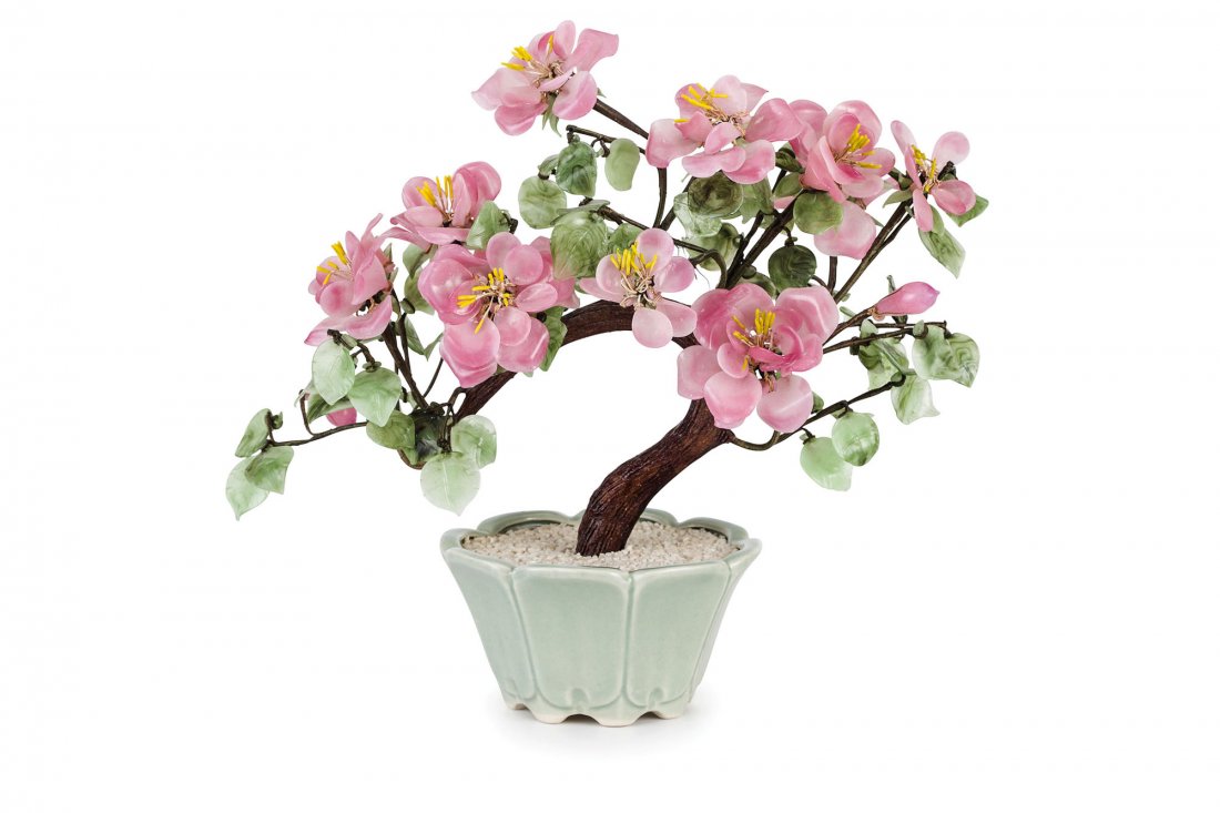 COPPIA DI COMPOSIZIONI IN GIADA, XX SECOLO (1 of 1)