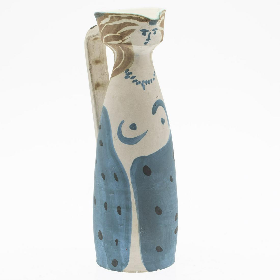 Picasso, Femme (A.R. 296), Madoura Pottery Pitcher