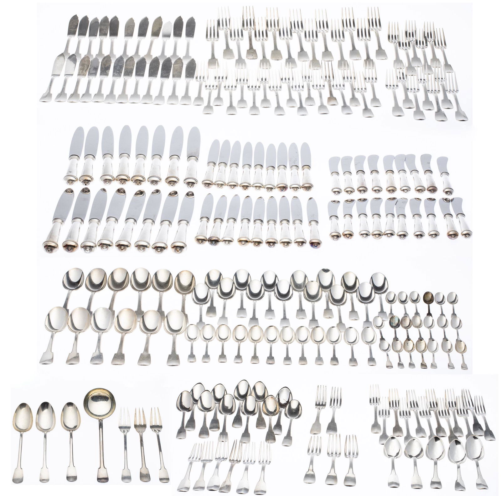 185 pcs Christofle Sterling Silver Flatware (1 of 20)