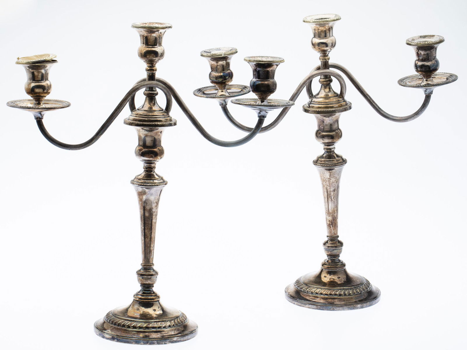 Pair of Gorham Sterling Silver Candelabra (1 of 8)