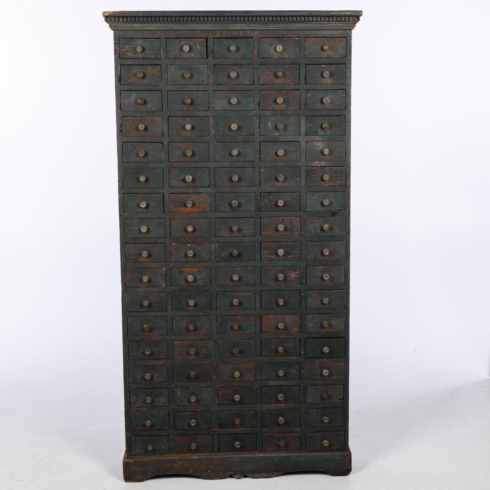 American Painted Apothecary Chest, 19th C (1 of 12)