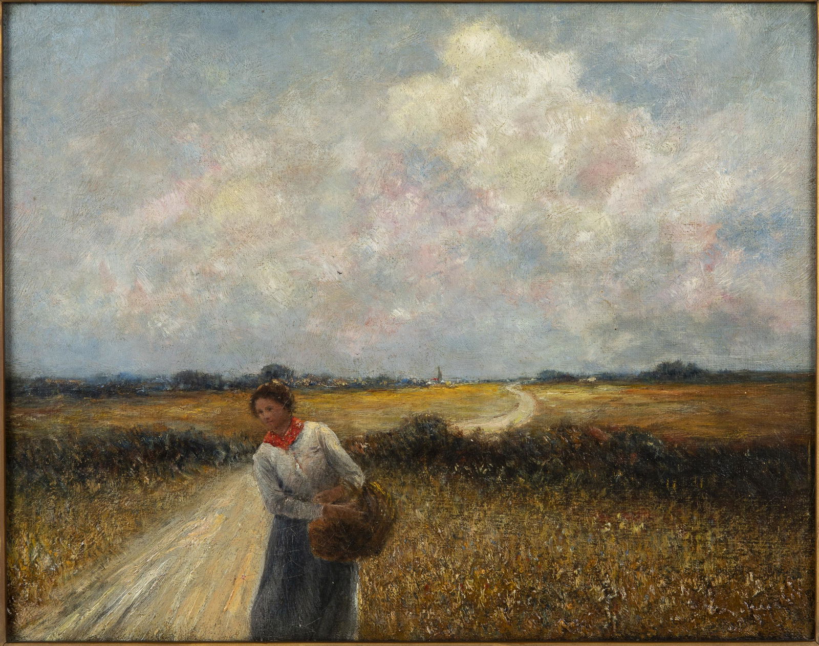 George Van Millett, Woman Along a Road, O/C (1 of 16)