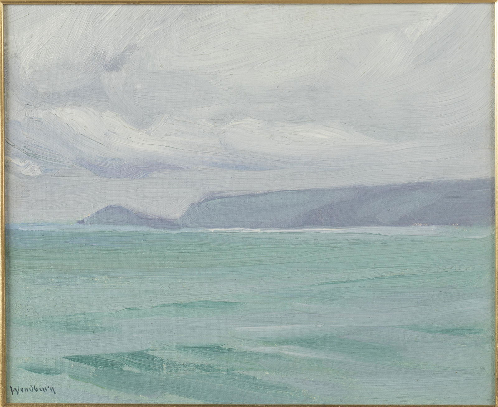 Charles Woodbury (American, 1864-1940) Seascape, O/B (1 of 12)