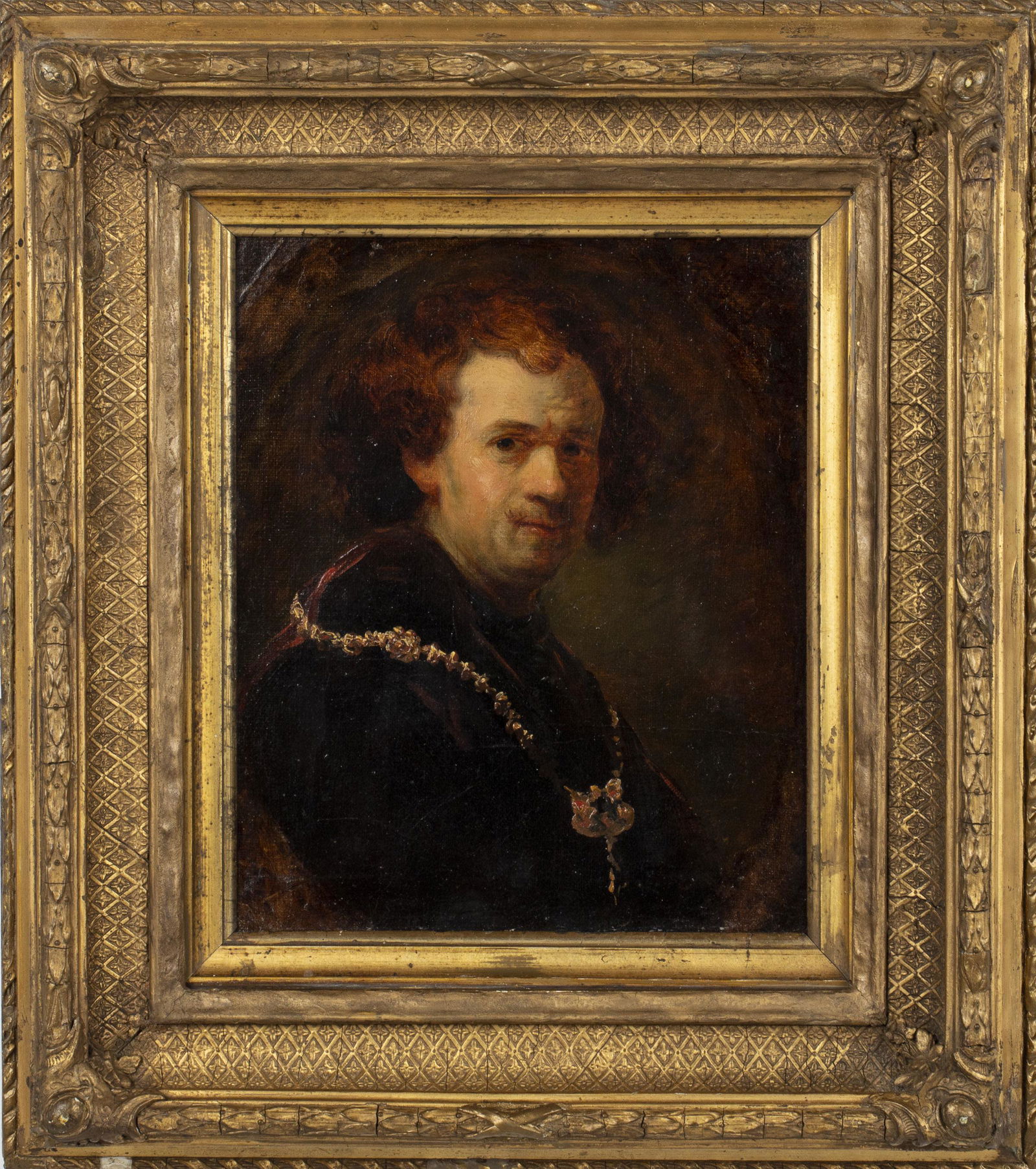 After Rembrandt, Self Portrait, Probably 19th C (1 of 11)