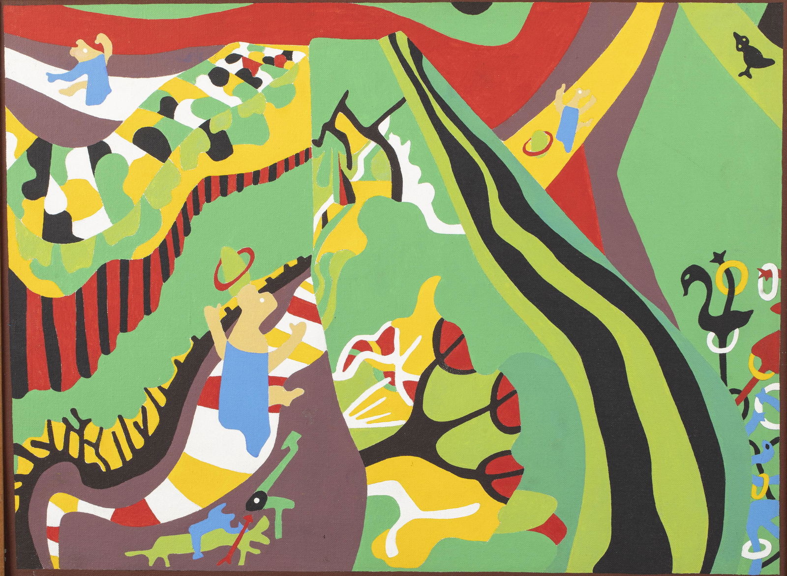 Larry Connatser, The Hedges and the Birds, 1965 (1 of 14)