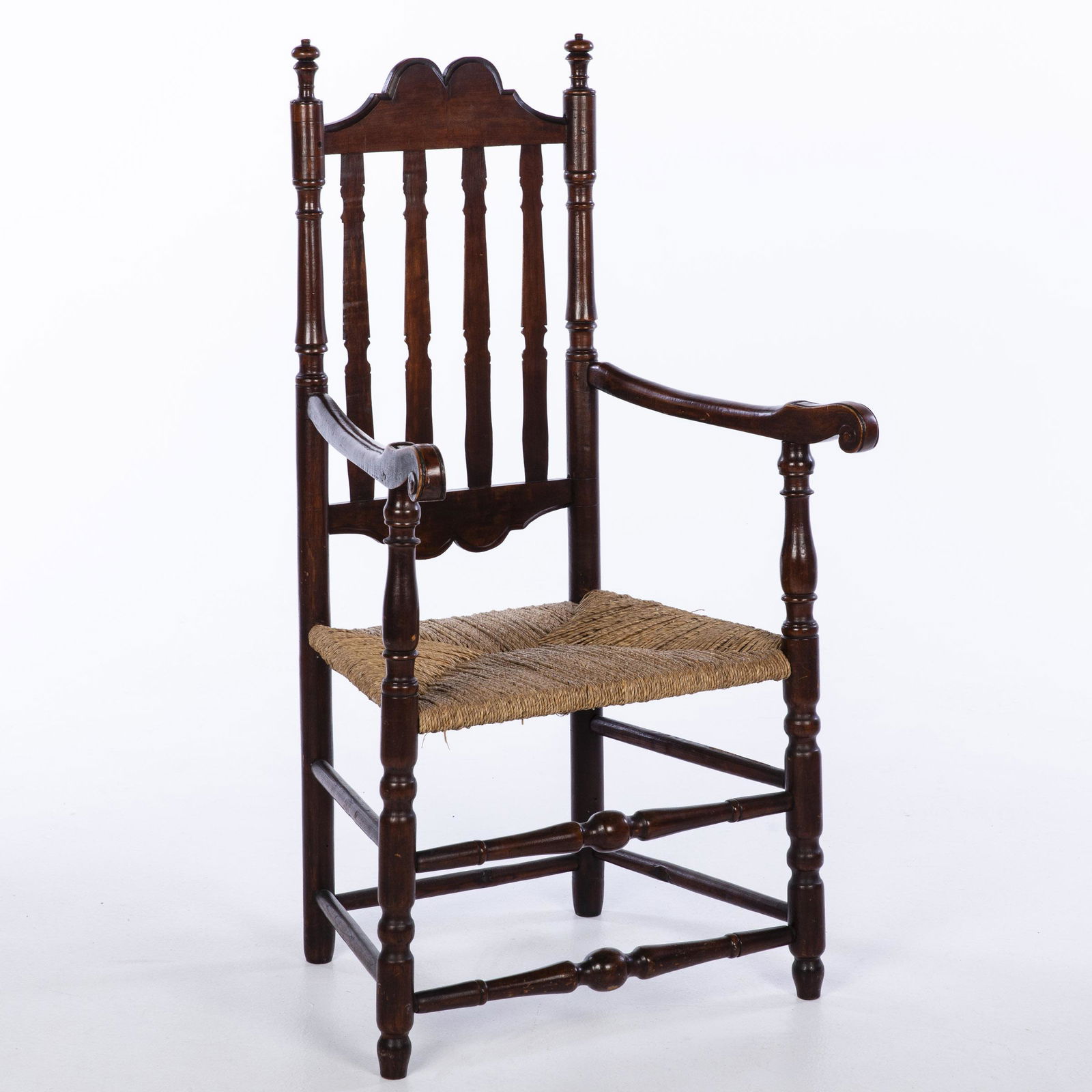 American Bannister Back Chair, 18th C (1 of 12)