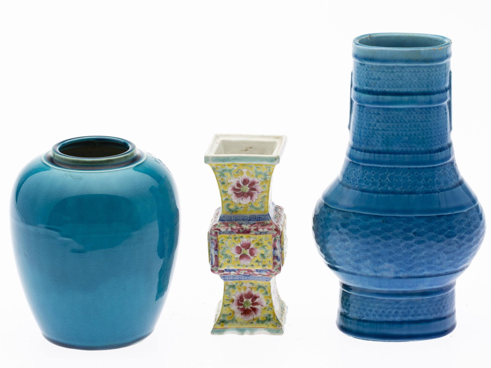 3 Chinese Ceramic Vases (1 of 11)