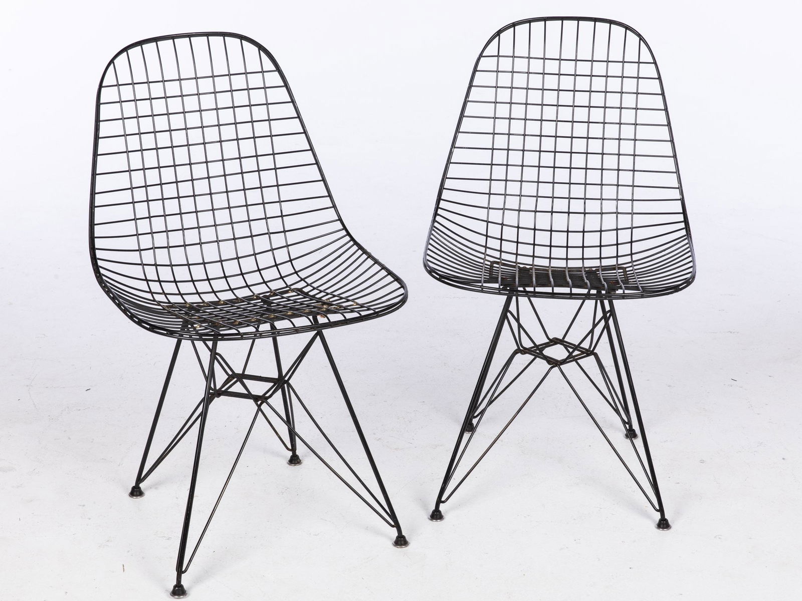 Pair of Eames Eiffel Tower Chairs by Herman Miller (1 of 11)