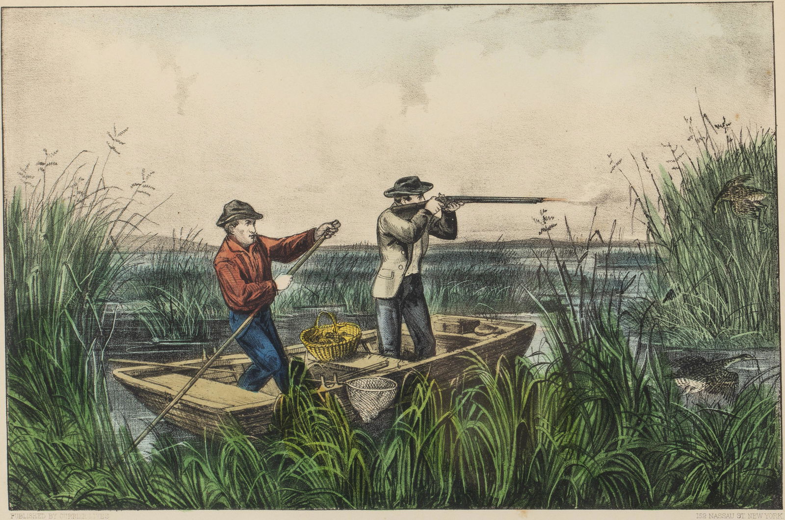 Currier and Ives, Water Rail Shooting (1 of 14)