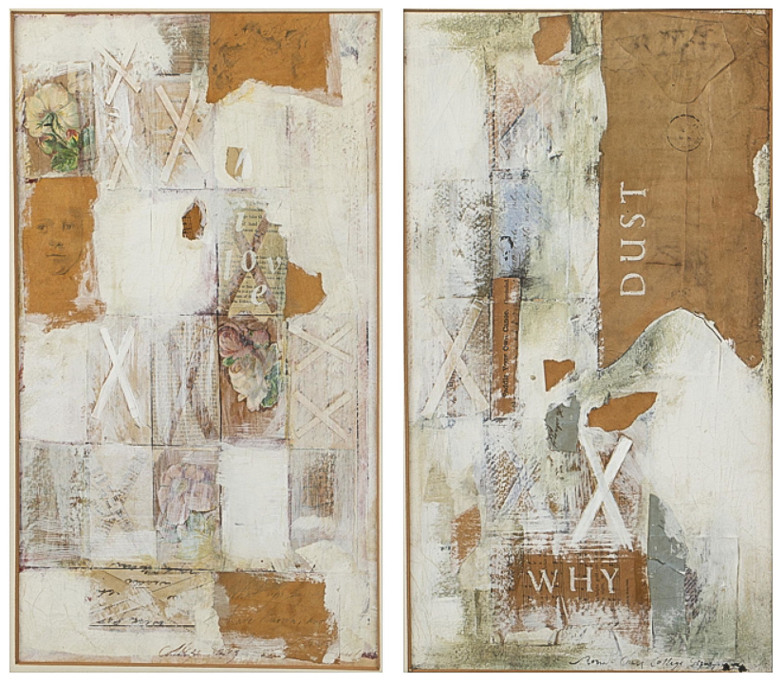 Ronald Chase (CA/OK, b. 1934), 2 Works, Mixed Media (1 of 15)