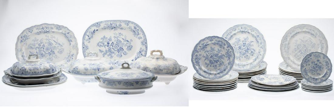 Staffordshire Asiatic Pheasants China, 48 pcs. (1 of 13)