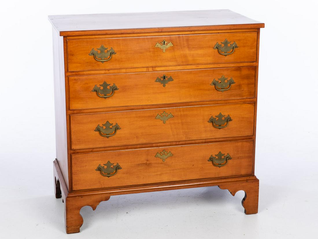 Chippendale Maple Chest of Drawers, Late 18th C (1 of 13)