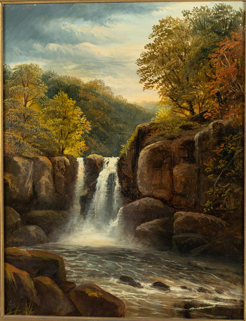 Attrib to William Mellor, Landscape, O/C, 19/20th C (1 of 13)