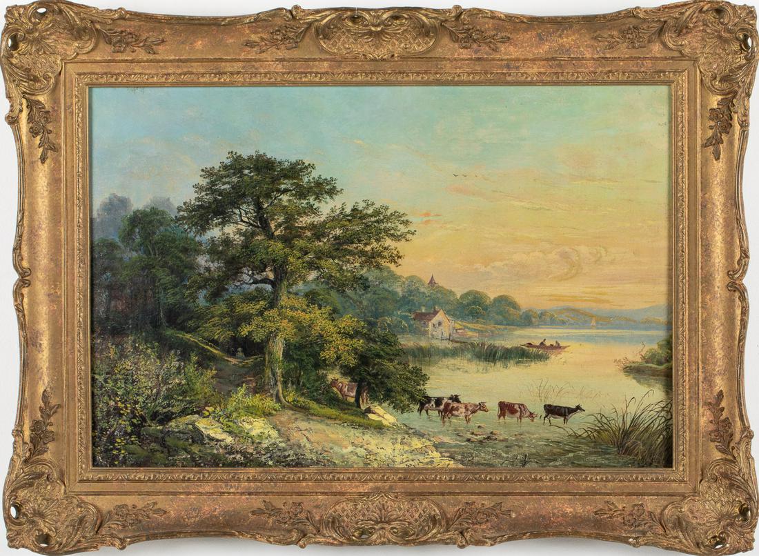 Attributed to Horace M. Livens, Landscape, O/C (1 of 14)