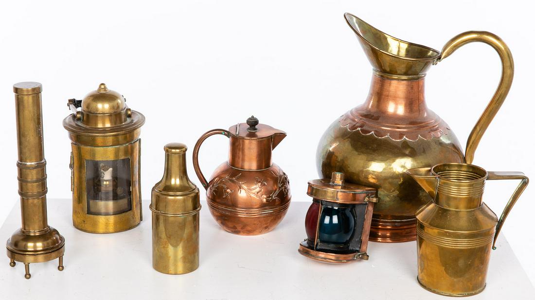 7 Brass and Copper Articles (1 of 10)
