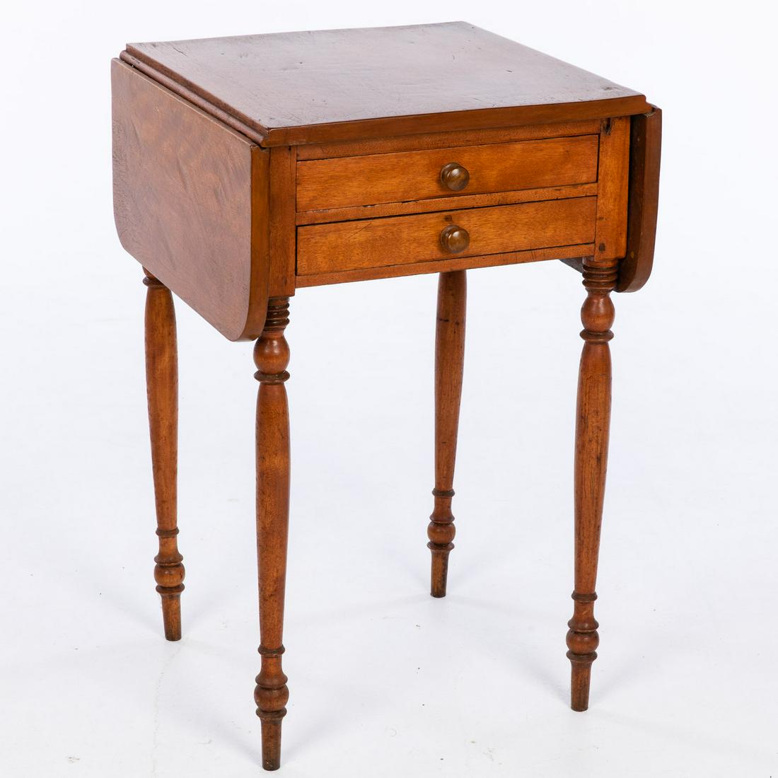 Federal Mahogany Small Drop Leaf Table, c. 1820 (1 of 13)