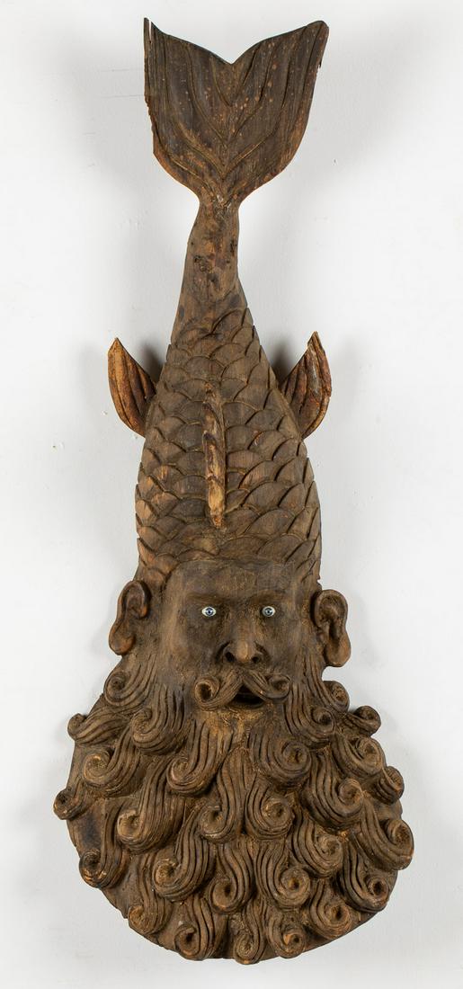 Mexican Carved Wood Mask (1 of 11)