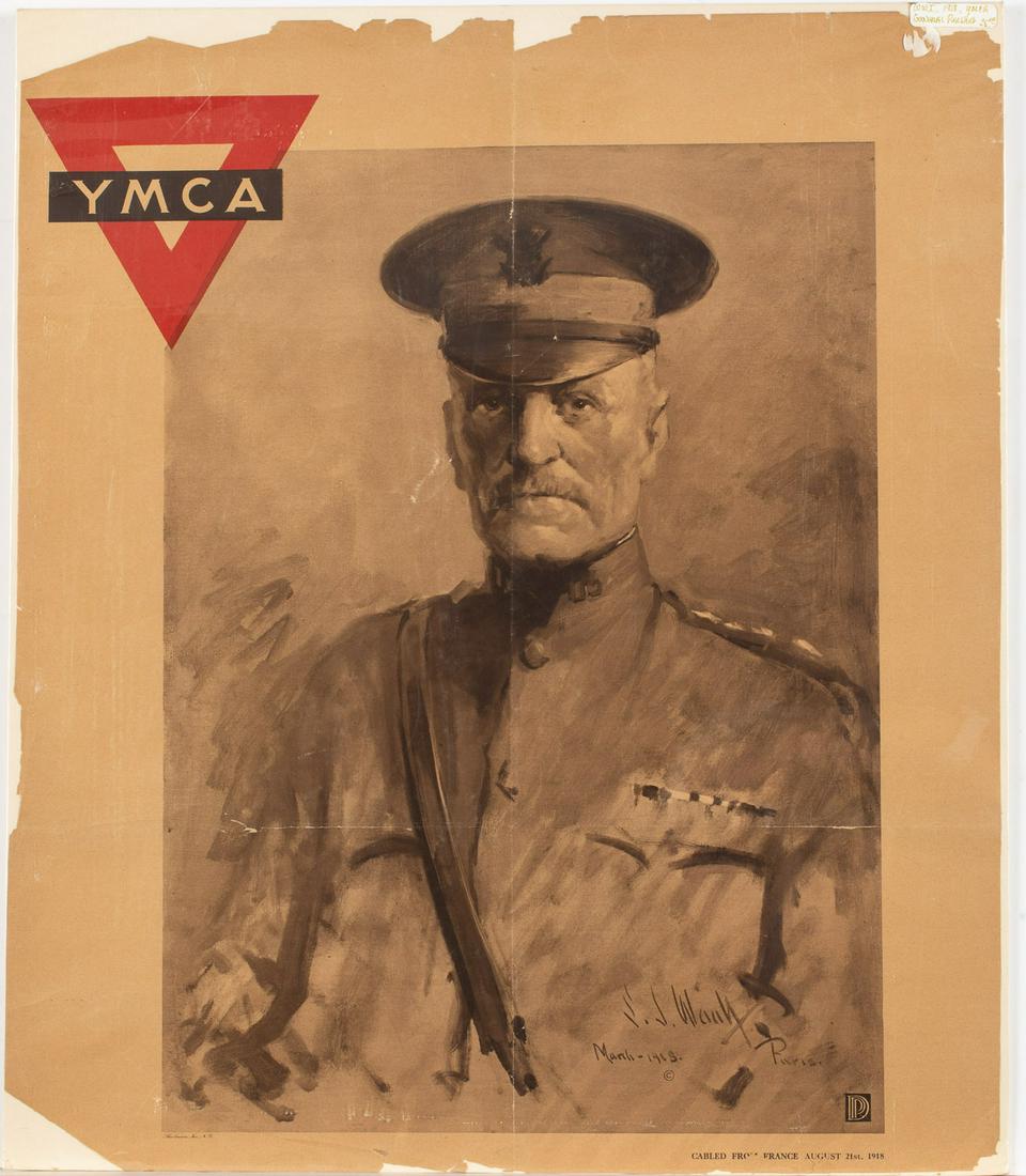YMCA General Pershing, WWI Poster (1 of 8)