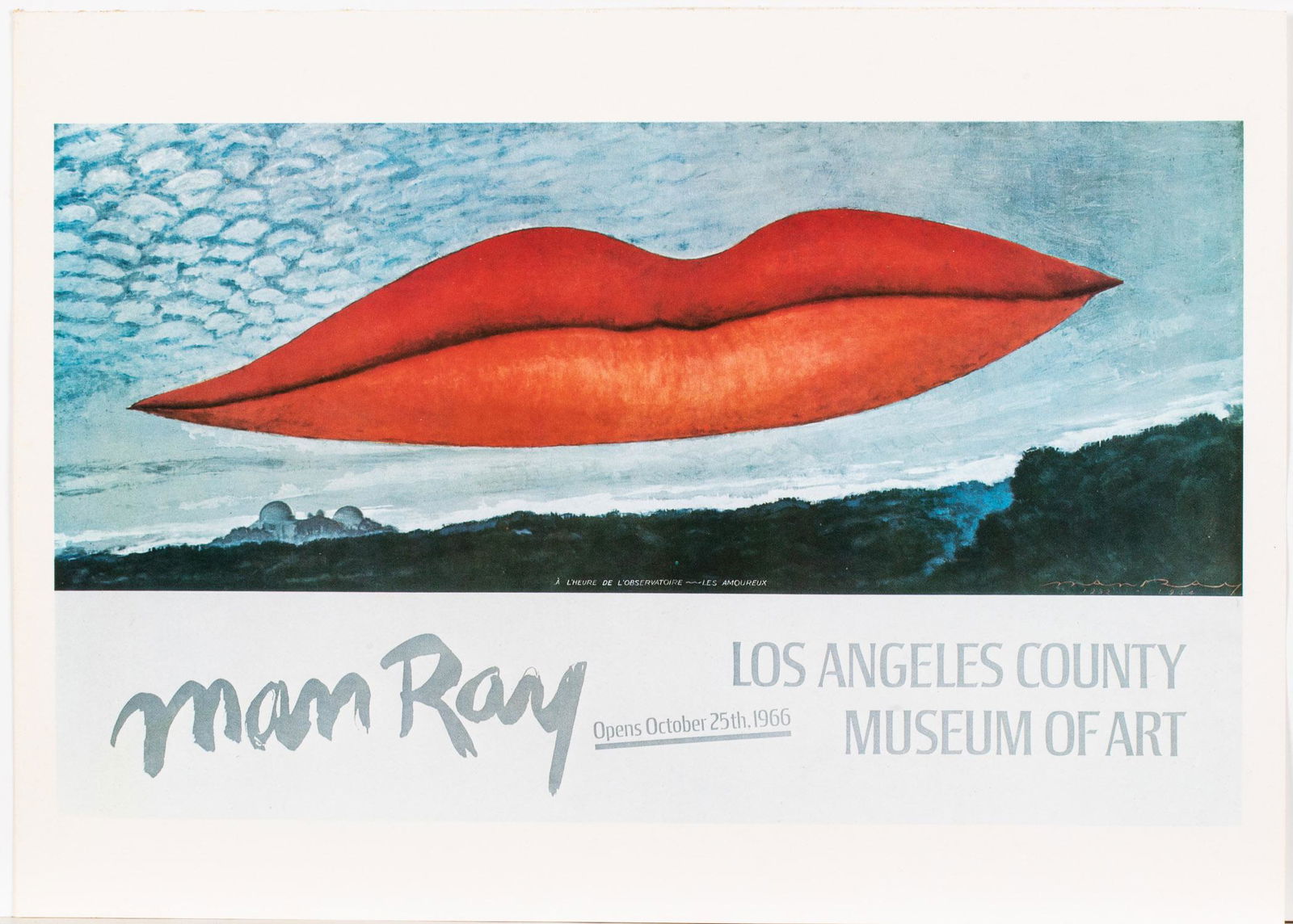 Man Ray, Exhibition Poster by Roy Lichtenstein, 1966 (1 of 9)