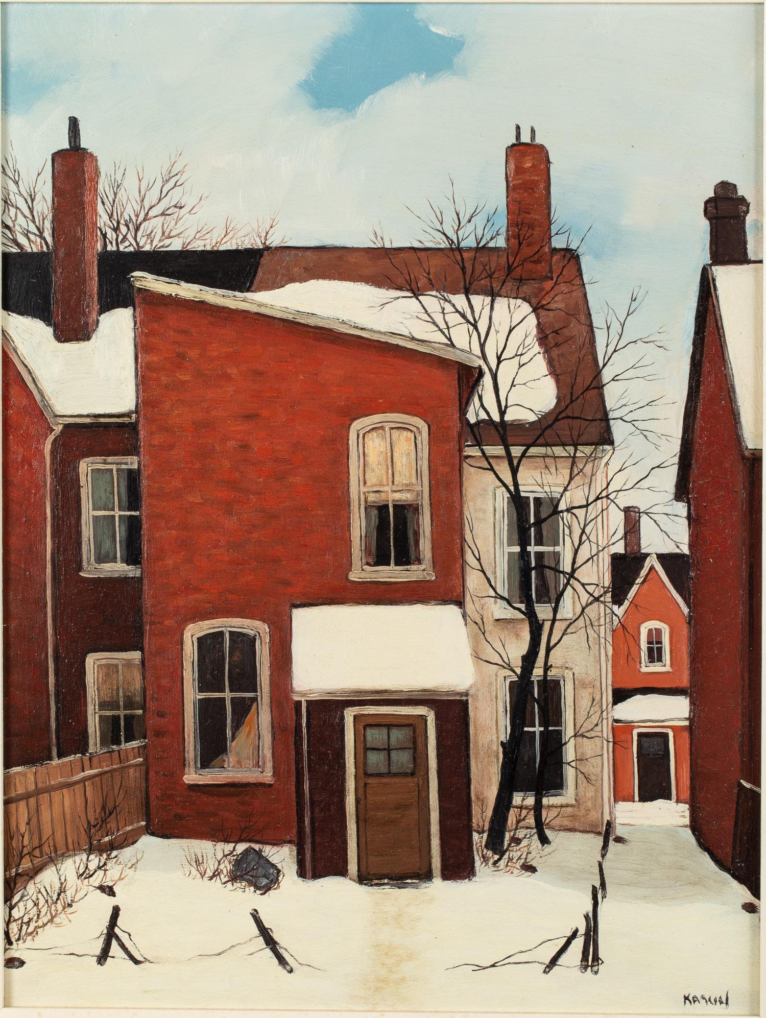 John Kasyn, Red House Near Jarvis Street, O/B (1 of 13)