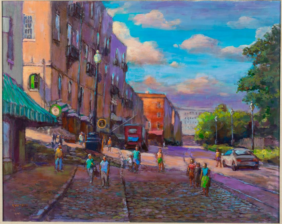 George Thompson, Late October River Street, O/C (1 of 15)