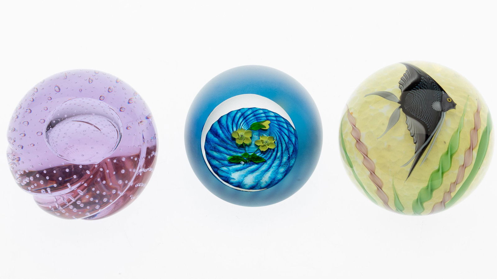 Scott Beyers and Two Caithness Paperweights (1 of 7)