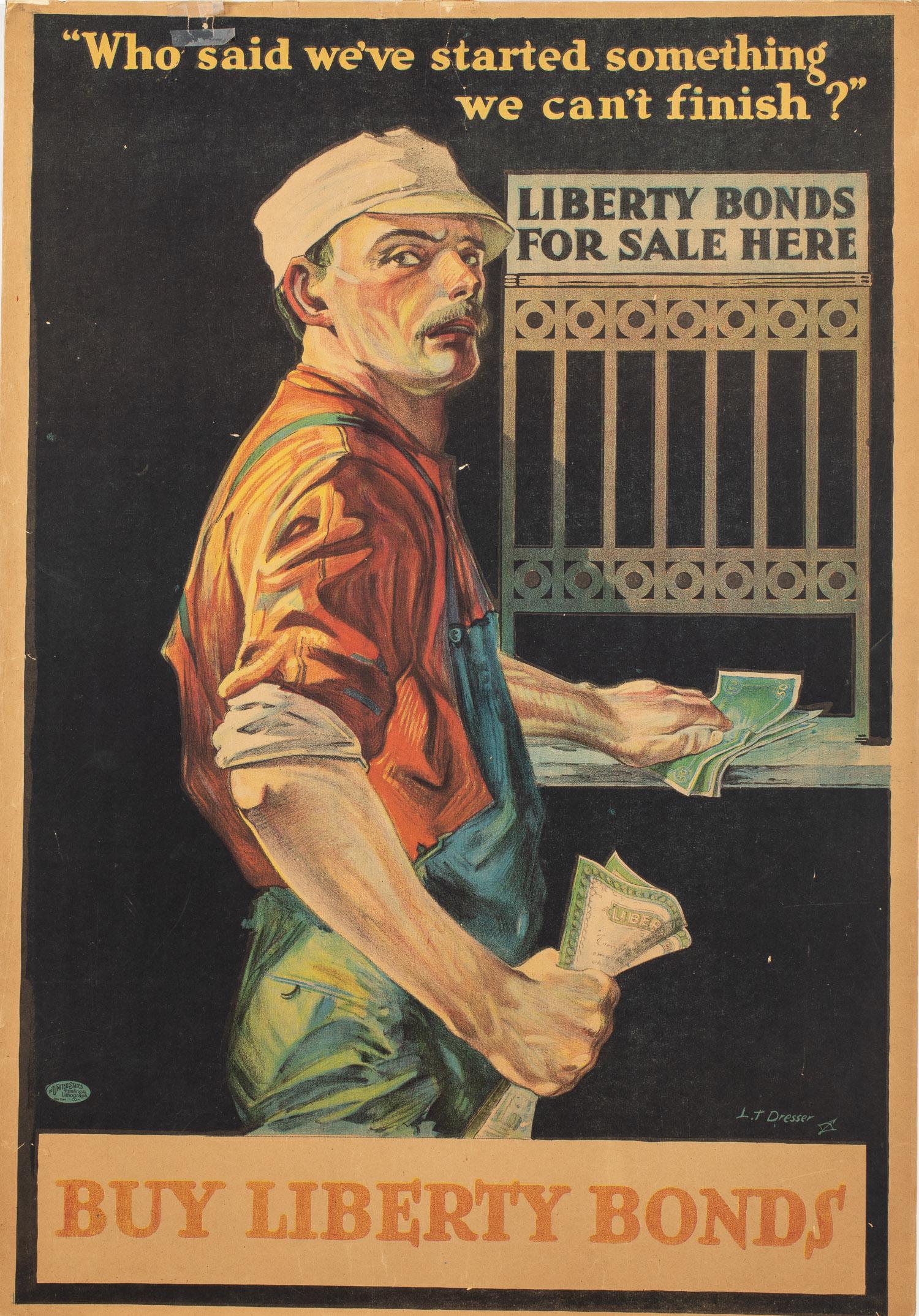 WWI Poster: Who Said We've Started SomethingÉ (1 of 15)